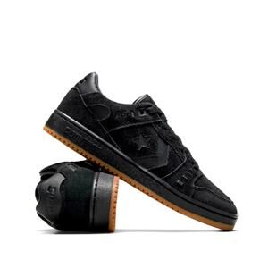 Converse Cons Unisex Black Suede Seasonal AS-1 Pro Shoes Size M 10.5 W 12